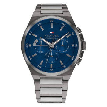 Tommy Hilfiger Watches Men Dexter Grijs Blauw TH1792088 - 619195