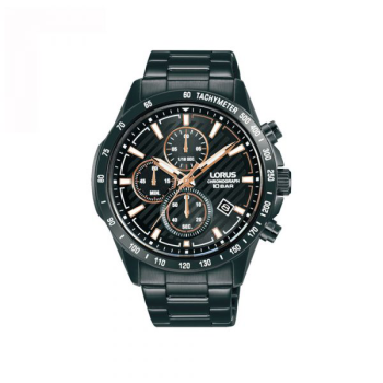 Lorus herenhorloge chrono zwart 100mtr RM399HX9 - 619204