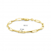 14krt gouden CFE armband 18.5cm 4.5mm massief - 619236