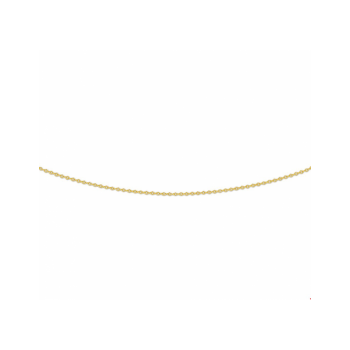 14krt gouden anker collier  41-45cm 0.8mm (S002) - 619036