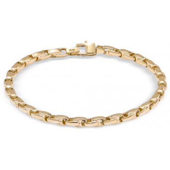 Monzario 14krt gouden armband 19cm 4mm - 619260