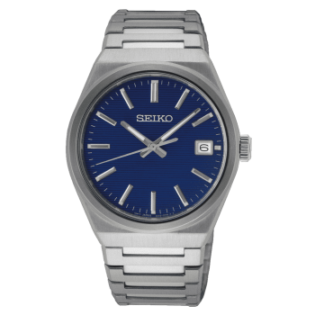 Seiko Staal Blauw 100mtr saffier SUR555p1 - 619289