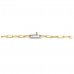Ti Sento Collier Verguld 34024SY/48 - 619296