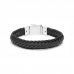 S!LK Armband Leather 760BLK - 619421