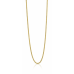 ZINZI zilveren collier gourmet verguld 60cm ZILC-G60G - 619426