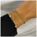 Jackie 14krt gouden armband Double Heart - 619488