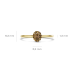 Blush Ring 1226YSQ - 619506