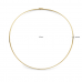 14krt gouden spang collier 2,8 mm 40 cm - 619531