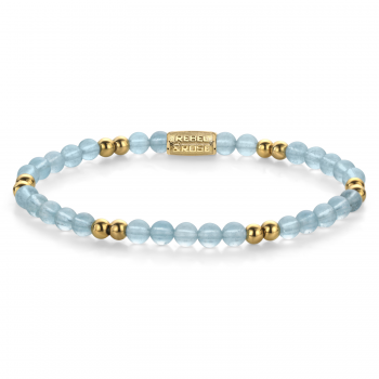 Rebel & Rose Jewelry Bracelet Blue Sky Gold Plated 40138-G - 619591