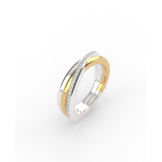 Ti Sento Ring Verguld 12346ZY - 619760