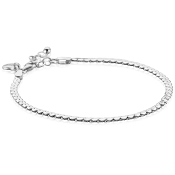 ZINZI zilveren armband 3mm breed 18-21cm ZIA2647 - 619819