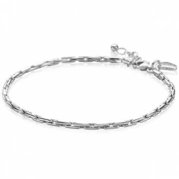 ZINZI zilveren armband 2,3mm breed 18-21cm ZIA2648 - 619820