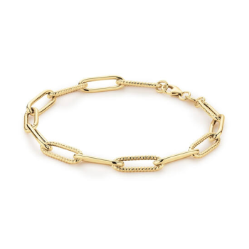 Jackie 14krt gouden armband Très Chic 19cm JKB25.502 - 619876