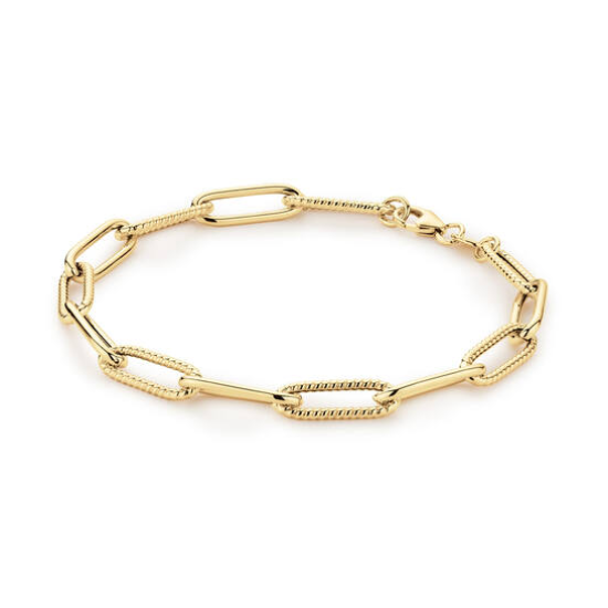 Jackie 14krt gouden armband Très Chic 19cm JKB25.502 - 619876