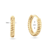 Jackie 14krt gouden creolen Cap Ferrat Hoops JKE25.516 - 620088