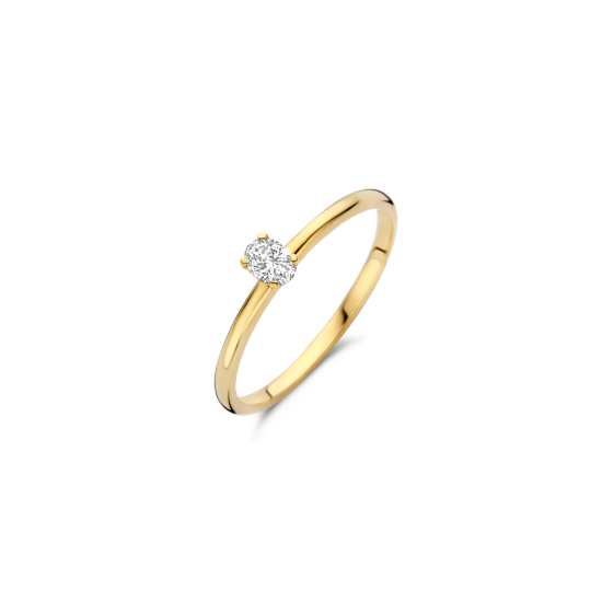 Blush Lab Grown Ring ovaal 1-0.15crt LG1028Y - 620119