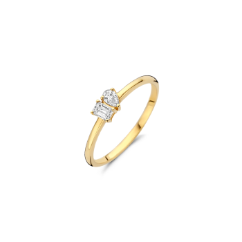 Blush Lab Grown Ring Baguette 1-0.15 Pear 1-0.10 LG1030Y - 620120