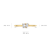 Blush Lab Grown Ring Baguette 1-0.15 Pear 1-0.10 LG1030Y - 620120
