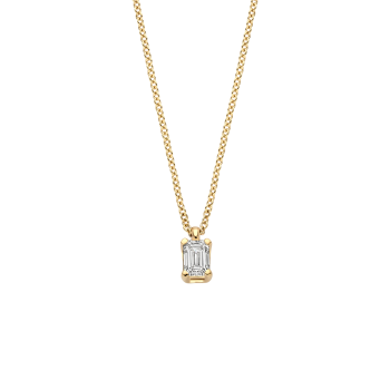 Blush Lab Grown Collier Baguette 0.20crt - 620123