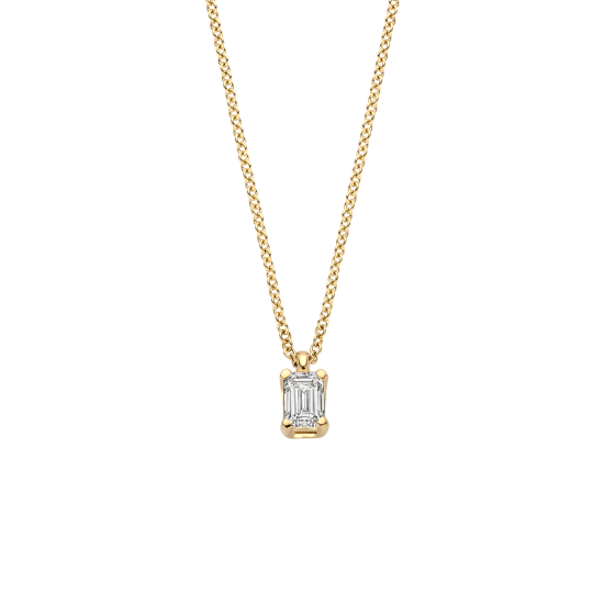 Blush Lab Grown Collier Baguette 0.20crt - 620123