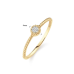 Jackie 14krt gouden ring Grimaldi White Topaz - 620140