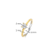 Ti Sento Ring Verguld 12367ZY - 620152
