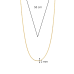Ti Sento Collier Verguld 34083SY - 620161