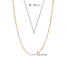 Ti Sento Collier Verguld 34088ZY - 620163