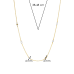 Ti Sento Collier Verguld 34097ZY - 620164