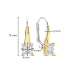 Ti Sento Oorbellen Verguld 78009ZY - 620169