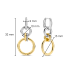 Ti Sento Oorbellen Verguld 78018ZY - 620173