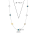 Ti Sento Collier Verguld 34079DB - 620180