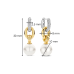 Ti Sento Oorbellen Verguld 78016YP - 620182