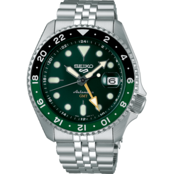 Seiko 5 Sports Automatic GMT Groen SSK035K1 - 620222