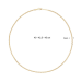 Jackie 14krt gouden collier Cannes JKN25.505 - 620238
