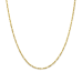 14krt gouden collier met zilveren kern 45cm 3mm - 620364