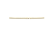 14krt gouden collier met zilveren kern slang 45cm 3.3mm - 620367