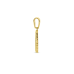 14krt gouden graveerhanger 18 mm - 620394