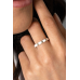 ZINZI zilveren aanschuifiring trendy wit emaille en witte zirconia's 3mm ZIR2315W - 620404