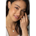 ZINZI zilveren aanschuifiring trendy wit emaille en witte zirconia's 3mm ZIR2315W - 620404