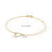 Jackie 14krt gouden armband Cheers to Love JKB25.555 - 620412