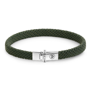 Rebel & Rose Jewelry Bracelet Mastery Collection - Woven Small Green Ltd. L0179-S - 620430