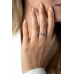 ZINZI zilveren ring met hartjes afwisselend bezet met witte zirconia's ZIR1798Z - 620547