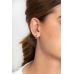 ZINZI gold plated bicolor oorringen rondjes 13,5x2,5mm ZIO2273 - 620553
