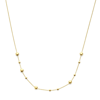 14krt gouden collier fantasie 42 - 45 cm (B0254) - 620615 14krt gouden collier fantasie 42 - 45 cm (B0254) - 620615