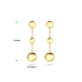 14krt gouden oorhangers fantasie 24mm - 620617 14krt gouden oorhangers fantasie 24mm - 620617