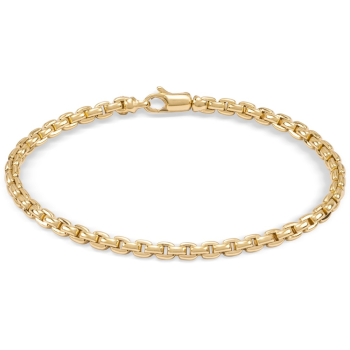 Monzario 14krt gouden armband bol venitiaan 19cm 3.5mm - 620766