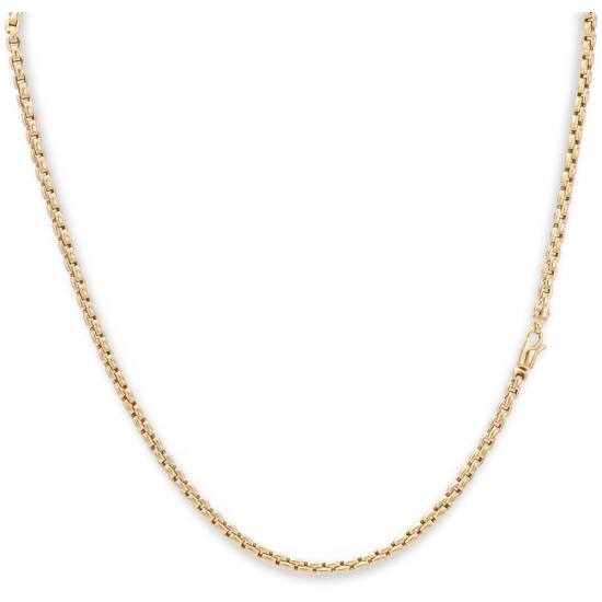 Monzario 14krt gouden collier bol venitiaan 45cm 3.5mm - 620767