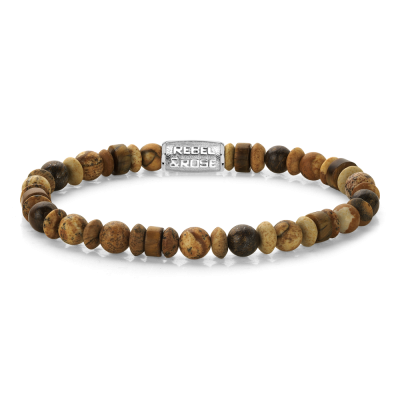 Rebel & Rose Jewelry Bracelet Variations Woodstock 6mm 60151-S - 620899