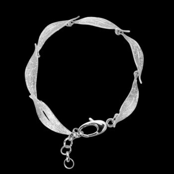 Sanjoya Armband Zilver bladvormig - 620916